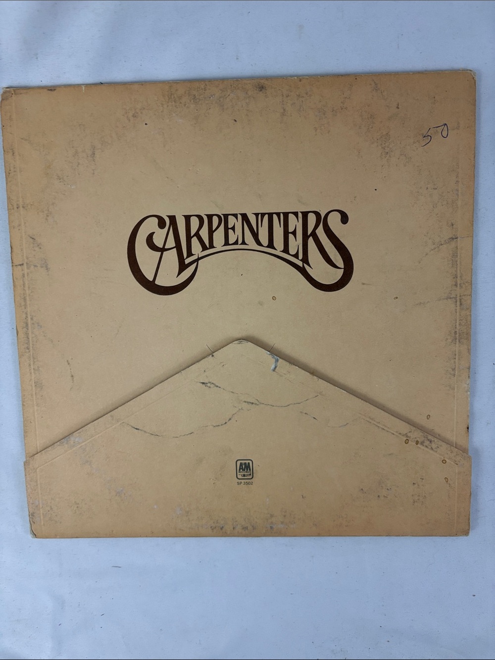 The Carpenters Self Titled 1971 Vinyl A&M Record LP 33 RPM 12"